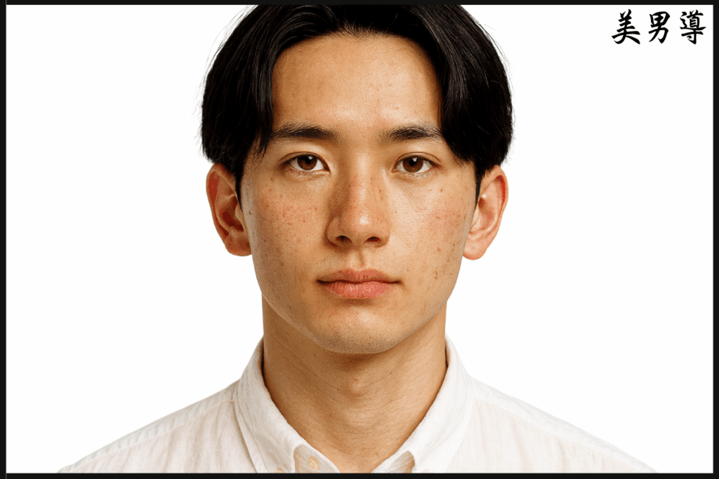 bbクリームを使った男